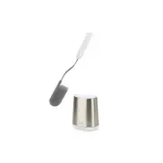 Joseph & Joseph White Flex Lite 42.5cm Steel Toilet Brush w/ Storage Holder