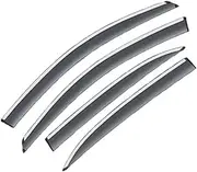 Window Visor 4X Fit for Chery EQ1 DR 1.0 MASADA 2016-2023 Car Side Windows Visors Cover Trim Sun Deflectors Guards Windshield Windows Accessories