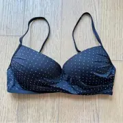 Skye Black Push-Up Bikini Top Size S - NWT
