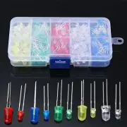 Yellow Bulb DIY Kit Set Emitting Diodes Blue LED Diode Kit Light Bead 3 Mm 5mm