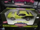 Ertl 1/18 1971 Hemi cuda yellow supercars NIB