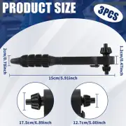 3 Pcs Drill Chuck Key Wrench Functional Drill Chuck Ratchet Spanner bebLB