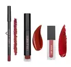 REALHER Lip Kit “I Am Fabulous” Matte Liquid Lipstick, LipGloss & Liner NIB