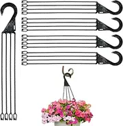 Plant Hangers Outdoor | Heavy Duty Planter Hooks,Utility Hooks for Kitchen Supplies Bird Picture Closet Garden Wall Coat Lantern Greening