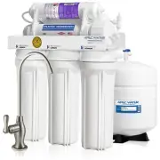 APEC 6 Stage 90 GPD Alkaline High Flow Certified Reverse Osmosis System RO-PH90