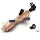FM Radio Antenna 75 OFM Dipole Indoor T Antennas Copper HD Aerial Receiver