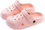 [LHXYUO] Anti-Collision Garden Clogs for Women and Men, Non-Slip Sandals, Slip On Work Shoes Heel Strap Mules Lightweight Shower Slippers Beach Indoor Outdoor Casual Wear Soft Air Cushion Sole Slides