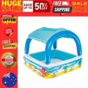 Bestway Canopy Play Pool Outdoor Kids Inflatable Pool with Shade Cover