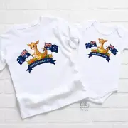 Matching Happy Australia Day Kids T-Shirts, Australia Day T-Shirt, Aussie