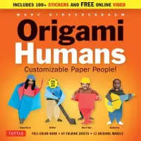 在飛比找博客來優惠-Origami Humans: Customizable P