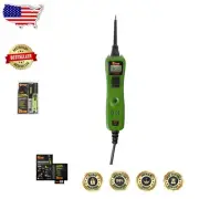 Digital Voltmeter Circuit Tester with 20ft Lead - Tests Bad Grounds & Continuity