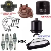 Tune Up Kit Filters Cap Wire Spark Plugs For ISUZU OASIS L4 2.2L 1996-1997