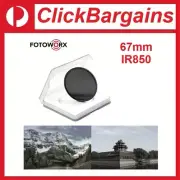 Fotoworx 67mm IR850 Infrared Optical Glass Camera Lens Filter / 67 mm IR 850