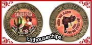 Calico Club Battle Mountain, NV. Legal Cat House Brass coin Brothel Token