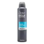 Dove Men+Care Deodorant Clean Comfort Anti-Irritation 254mL