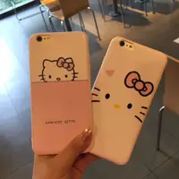 在飛比找蝦皮購物優惠-新款hello kitty卡通浮雕 iphone 6保護貼 