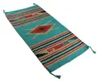 Boho Southwest Area Rug - Washable Bohemian Runner - Western Carpet - Rustic ...