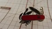 SWISS ARMY KNIFE LAPEL / HAT PIN BRAND NEW ENAMELED