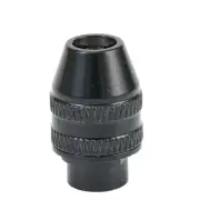 Quick Change Adapter For Rotary Tool 7MM 1X 0.4-3.2mm Black Alloy Drill Bit