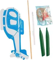 Kids Helicopter Toy, Rubber Band Aircraft Model Kit, Aircraft Assembly Playset for Ages 4-12 Beginner Hobbyists Collectibles