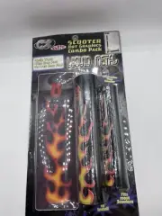 Razor Scooter graphics kit decals Cx Skate Flames Graphic Pads Fits Most Scooter
