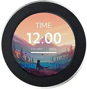 iHTP 2.1" AIO Display Screen Upgrade Kit LCD Screen CPU Temp Monitor for CPU Liquid Cooler, Computer Accessories PC Parts Black