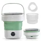 Portable Washing Machine,12L Mini Washer with Foldable Design, Has 3 smart Mo...