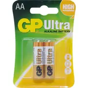 GP15AUC2 1.5V Ultra Alkaline Aa Battery Card of 2 AA