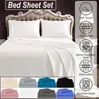 2000TC Microfiber Sheet Set Double/Queen/King 2022 NEW Cover All Size Bed Queen