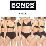 Bonds Womens Cottontails Midi Breathability and Comfort Brief 6 Pack WY5PA