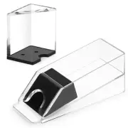 4 Deck Blackjack Shoe and Discard Tray, Clear Acrylic Card Dispenser Blackjac...