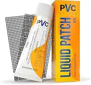 PVC Stitch Heavy Duty Repair Kit for Air Mattresses, Waterbeds, Hot Tubs, Above-Ground Pools, Bouncy Houses, Air Mats, PVC Pipes & Hoses, Punching Bags, and Much More (+ Reinforcing Mesh Cord)