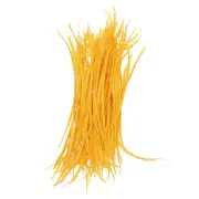 100 Pcs 5-7" Feathers Long Artificial Goose Feather Hat Trimming Yellow