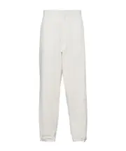 Technical fabric pants S,L Chalk white