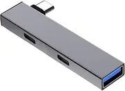 Portable USB C Hubs Type C To Type C And USB Port USB Hubs For Window Androids Devices Fast Data Transmission