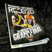 2019 AFL Grand Final Footy Football Record Guide GWS Giants vs Richmond Tigers