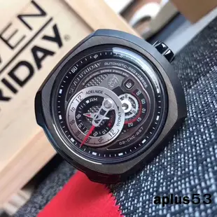SevenFriday七個星期五男士手錶时尚潮流机械个性瑞士自動機械男士腕錶V系列 七個星期五全款24小時出貨