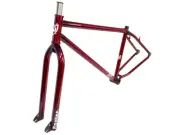S & M ATF 29 Frame/Fork Kit Translucent Red