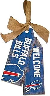 NFL Buffalo Bills Unisex Buffalo Bills Team Tags, Team Color, 12 inch