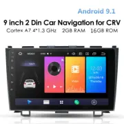 Car 2Din 2+16G Android Radio GPS Navigation Multimedia Player For 2007-2011 CRV