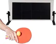 Table Tennis Return Board,Desktop Self-Study Training Device,ping Pong Training Rebounder,for Home School Studio