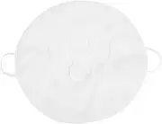 DEARMAMY Fleece Facial Towel Mask for Hot Cold Compress Reusable Breathable Beauty Supplies for Daily Skin Care Comfortable Full Coverage Design with Ear Hooks