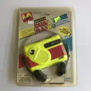 SEALED 1992 LA Rock Neon Green AM/FM Walkman Personal Stereo Radio DSI 45113