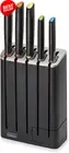 Joseph Joseph Elevate™ SlimBlock 5-Piece Kitchen Knife Set, Ceramic Sharpener