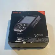 US Godox XPro-C 2.4G Camera Flash Transmitter Trigger For Canon 5D 6D 70D 810D