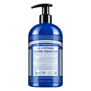 Dr. Bronner's Organic Sugar Soap 4-in-1 Peppermint 710 ml