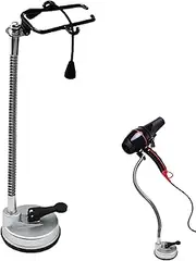 Hair Dryer Stand | Blow Dryer Stand Holder | Adjustable Hair Drye Stand | Blow Dryer Support Bracket Hands- Cradle | Rotating Blow Dryer Stand | Adjustable Countertop Blow Dryer Holder