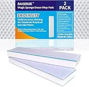 Mops Pad for Floor Cleaning,Magic Sponges Eraser Cleaning Mop Pads Refills Suitable for 13" Flat mop Head (Mop Pad Refill,13"x4.72"x0.98")