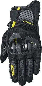 Held Sambia 2, gloves , color: Black/Neon-Yellow , size: Short 7