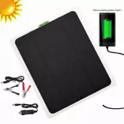 Portable 20W Solar Panel 12VTrickle Battery Charger Power Supply for RV Car Boat